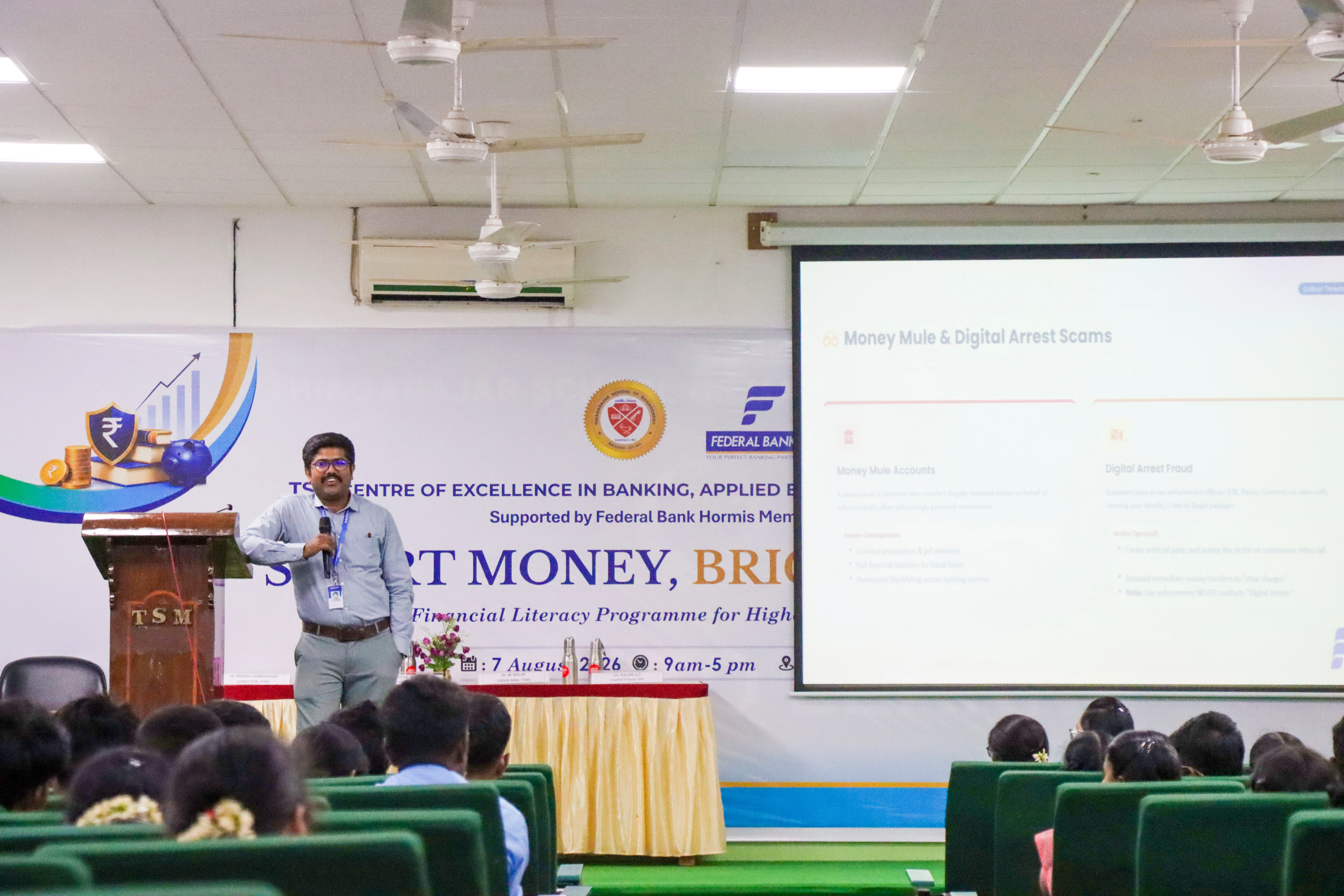 Smart Money, Bright Future – Financial Literacy Programme For Higher Secondary School Students